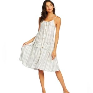 New w/tags Roxy Glowing Wave Midi Dress XL